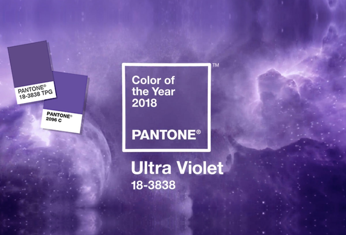 Pantone's Color of the Year for 2018 is (drumroll please)...Ultra Violet!