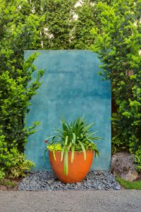 Stylish landscape screen wall