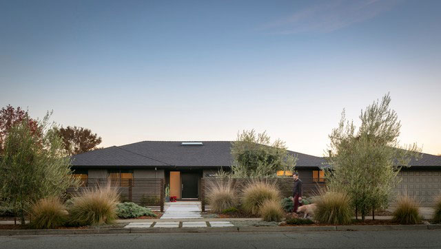 landscaping to screen and provide privacy