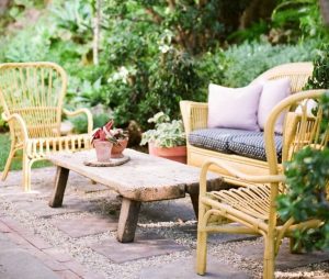 painted rattan furniture
