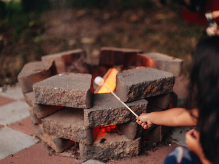 Stone pavers are simple and cost-effective.
