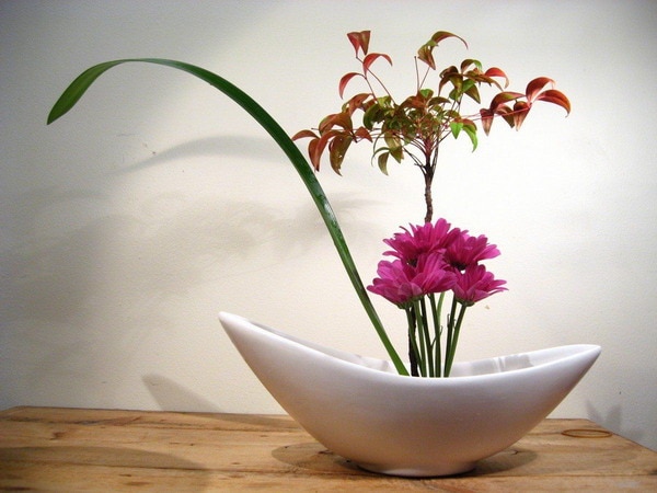 Asian influence can create an oasis of calm in floral designs.