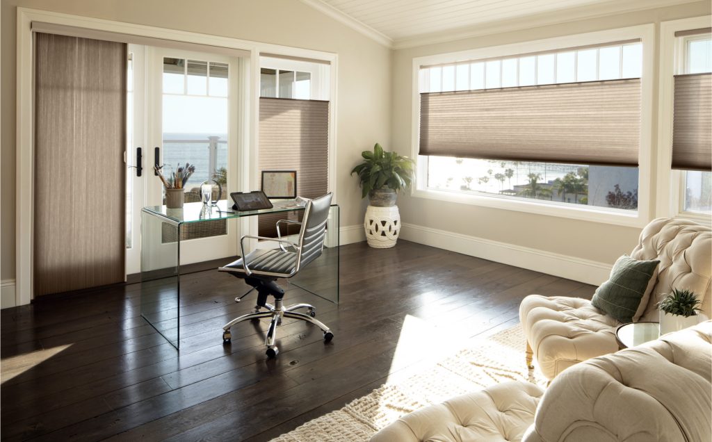 Woven materials are increasing the popularity of cellular shades.
