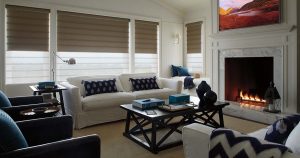 Natural materials and textures are big in window shade coverings trending for 2022.
