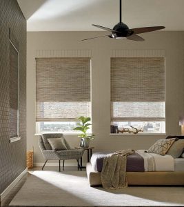 Elegant and versatile white, beige and gray tones, as well as textured blackout and light-filtering color-coordinating options, will carry on as a widespread choice in both residential and hospitality environments