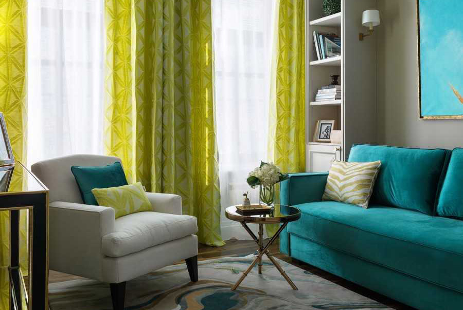 Patterns & colors abound in new window covering trends.
