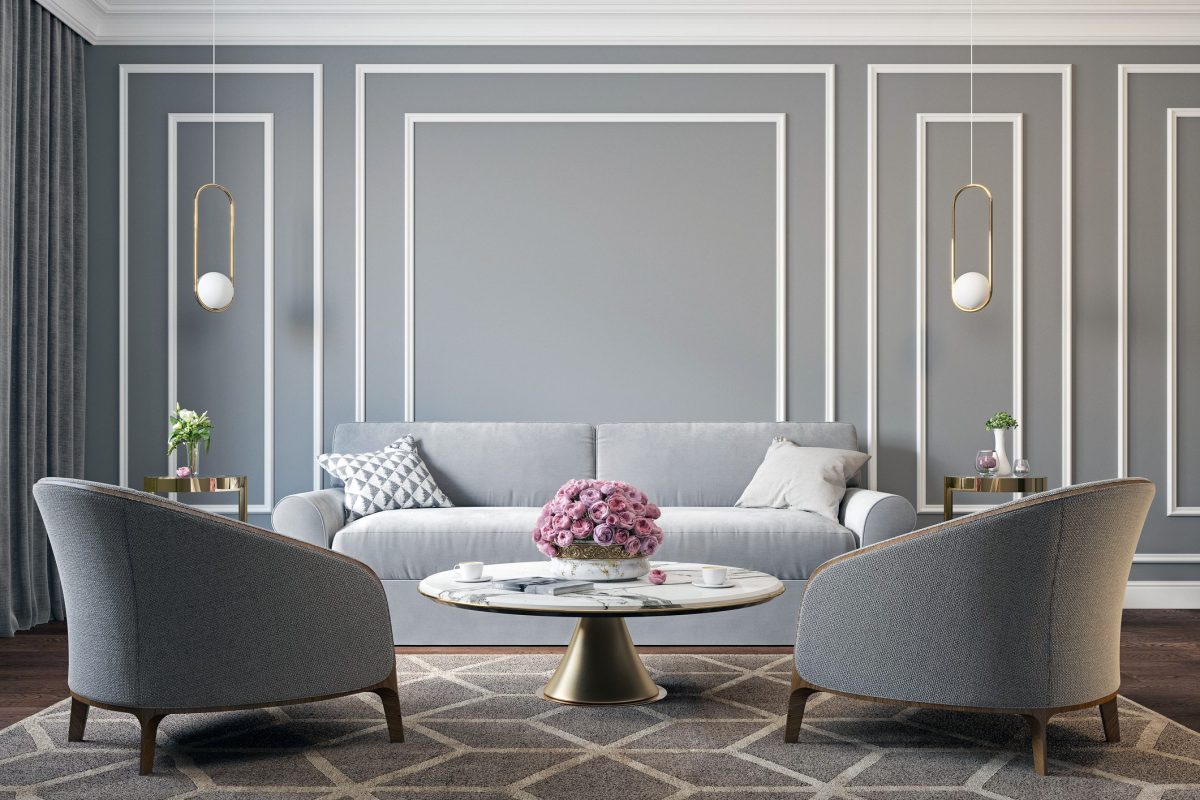 Attractive ways to dress up a room with molding & trim