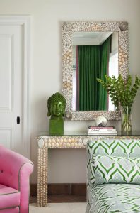 Sophisticated tropical style.
