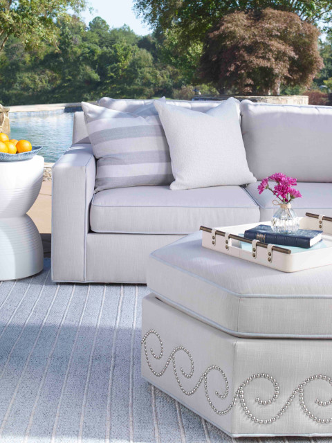Outdoor furniture trends: bringing indoor styling outside.