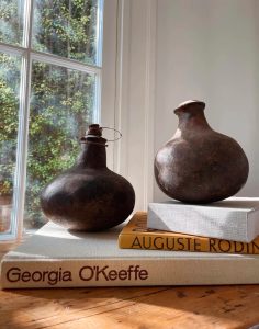 Vintage vessels have unique colors, patterns and textures.