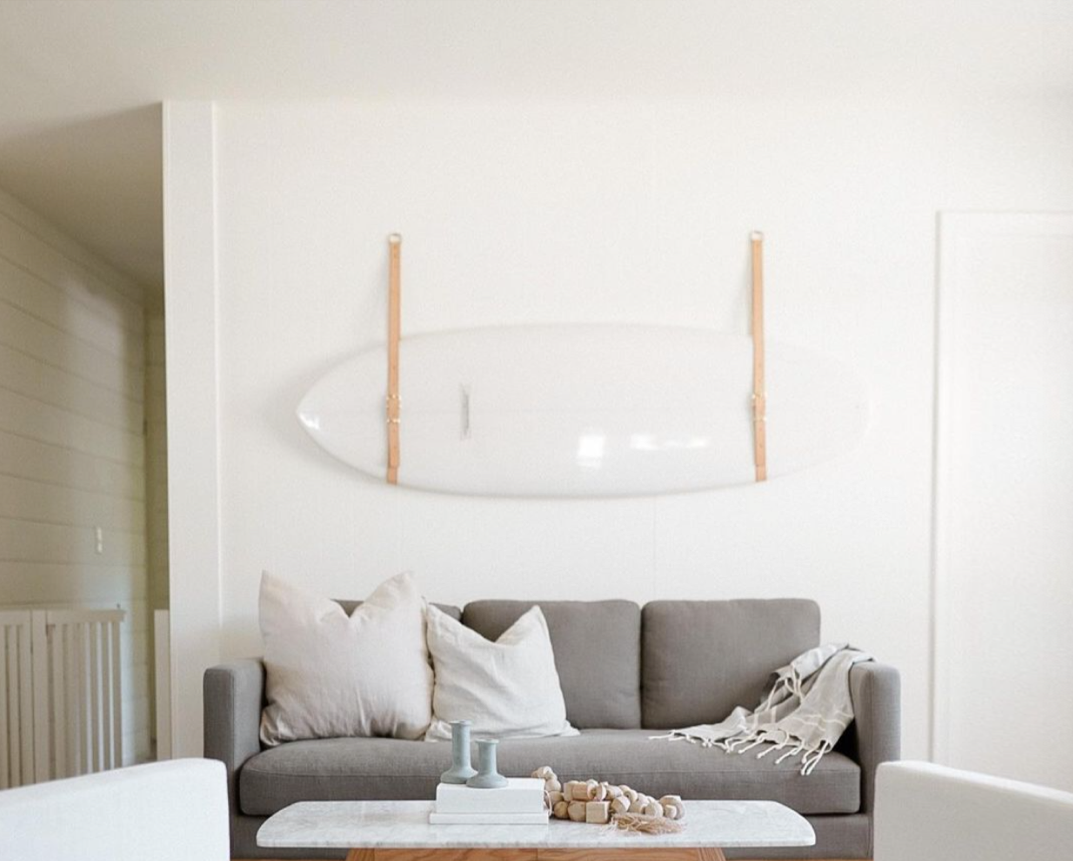 Why not hang a surfboard?