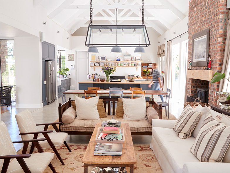 Mix interior design styles.