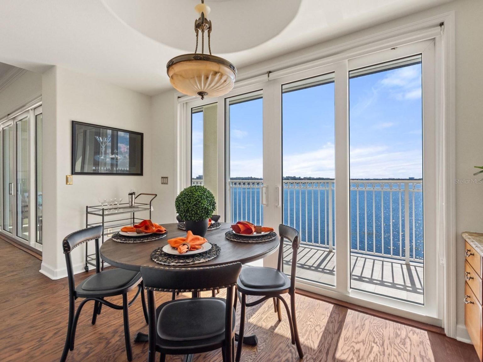 Staging a condo - the view.