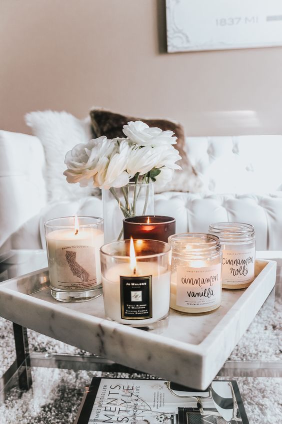 Thicker, warmer rugs will introduce "cozy" to your winter decor.