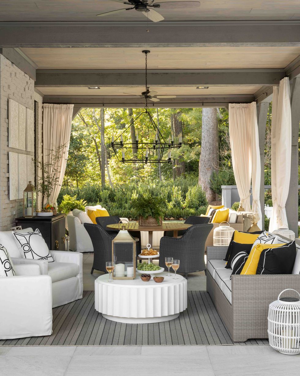 Outdoor living is a living room trend continuing for 2023.
