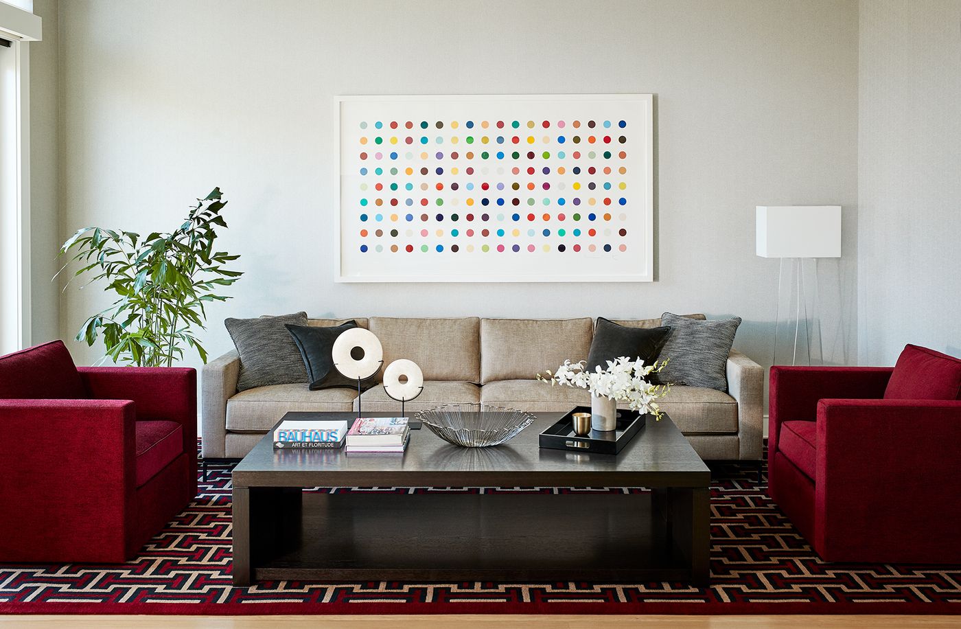 Testing the waters with Viva Magenta furniture.