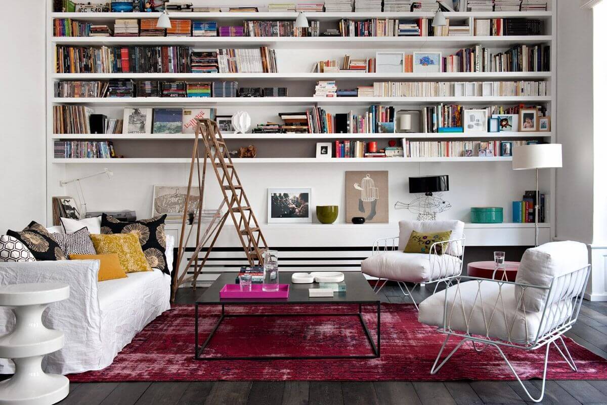 Viva Magenta bold pink rug.