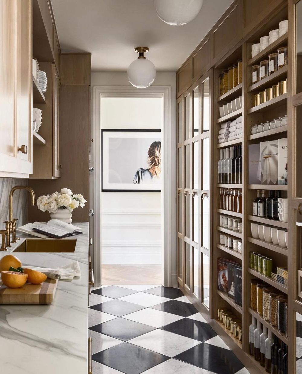 Having a prep kitchen is a big item in 2023 kitchen trends.