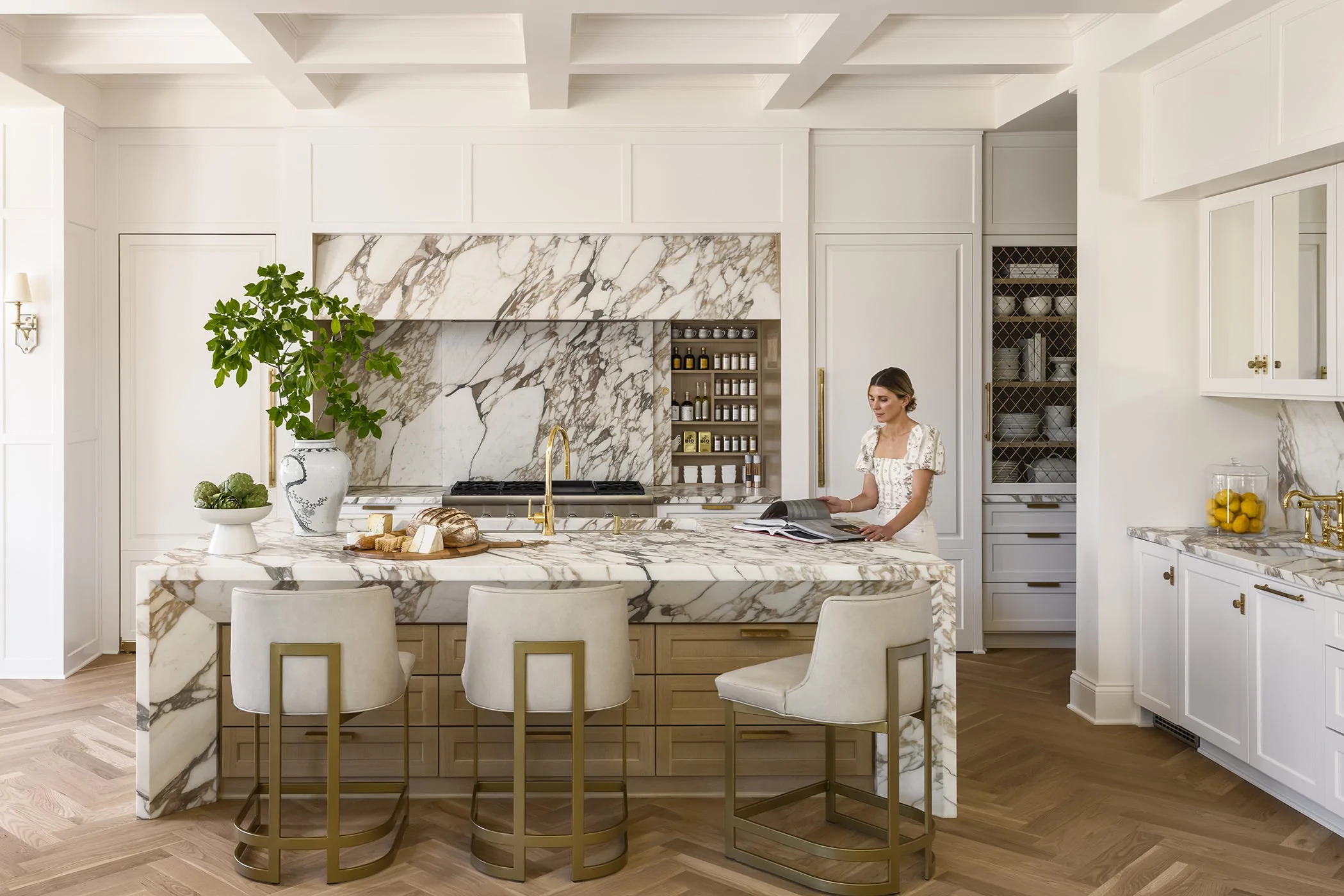 Tailor-made storage is a big 2023 kitchen design trend.