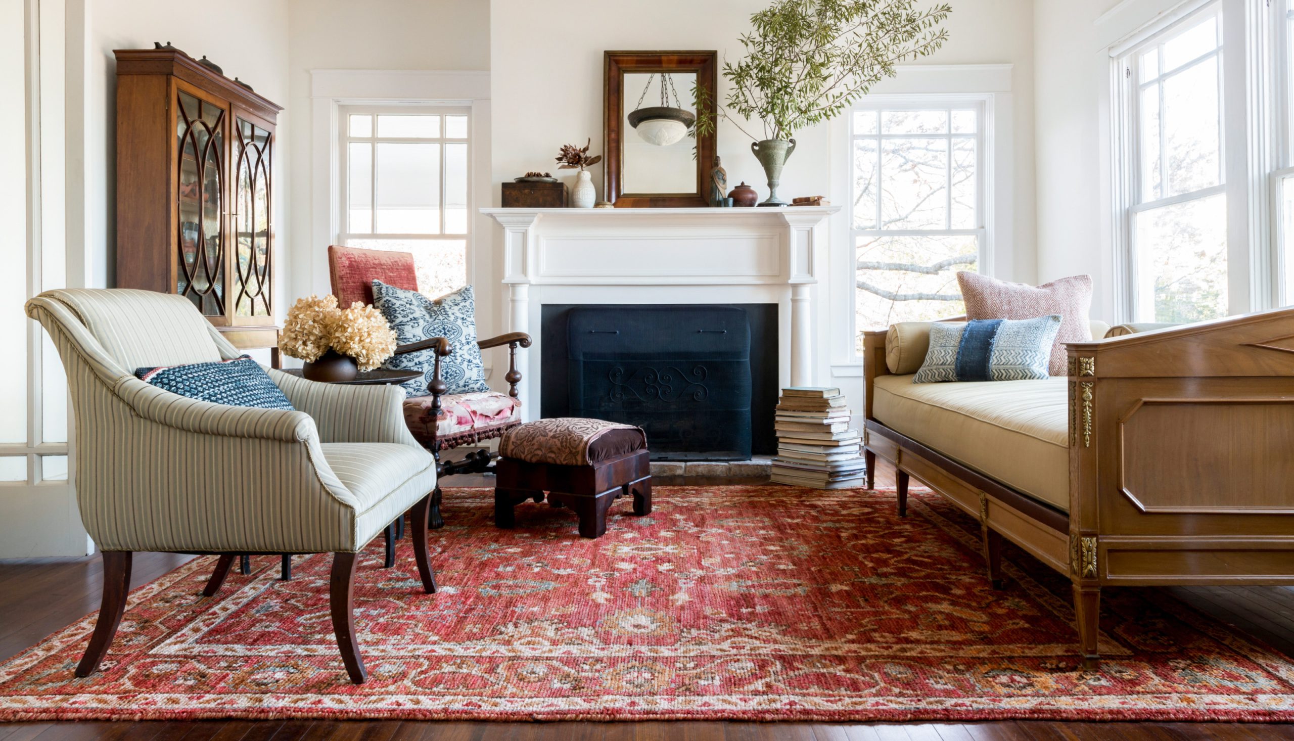 Rug trend #1: vintage-style area rugs