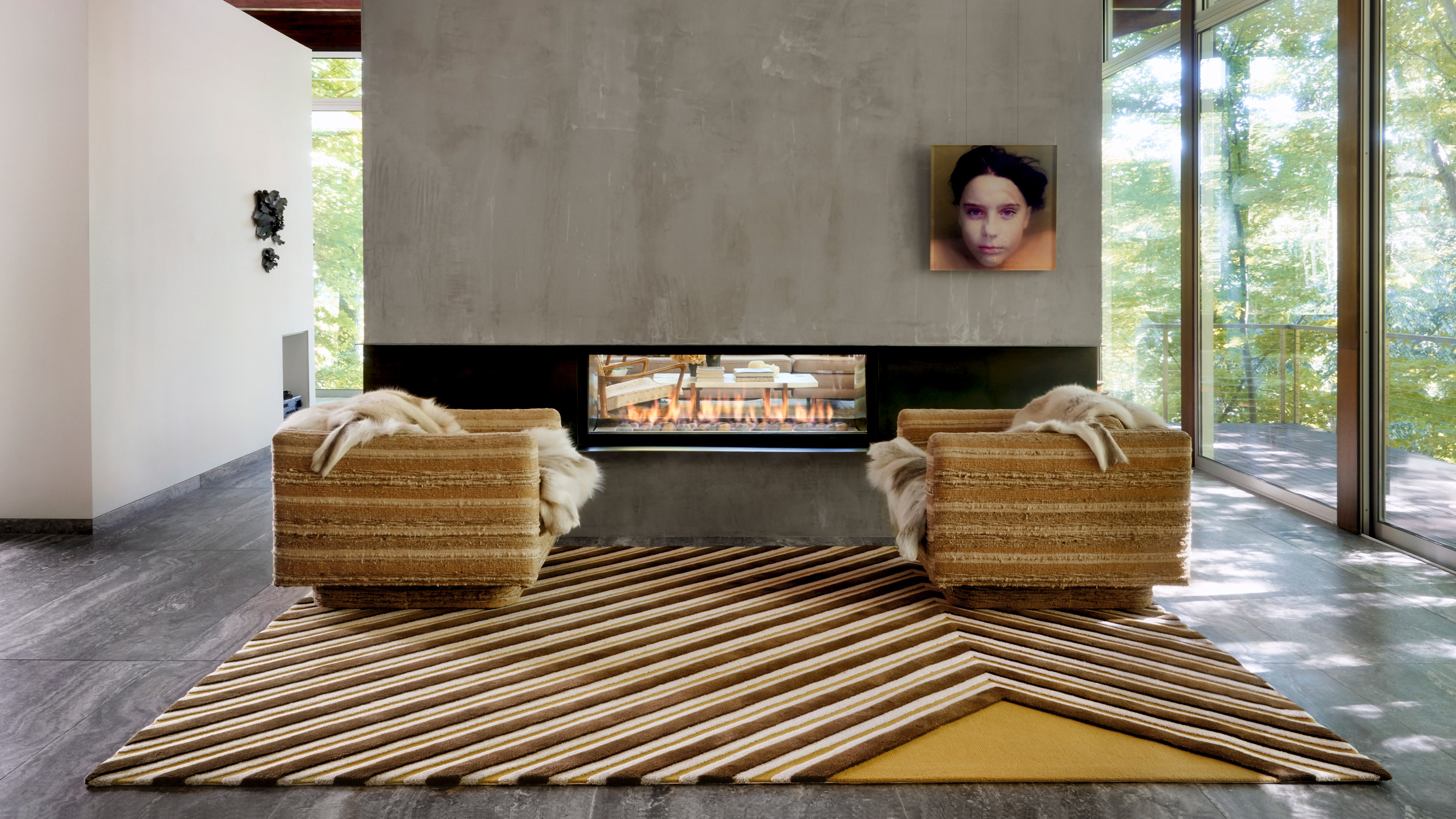 How to choose the right area rug.