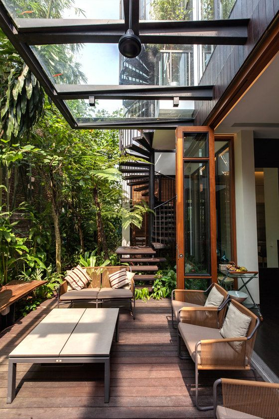 Indoor living is merging with outdoor living in new 2023 outdoor living trends.