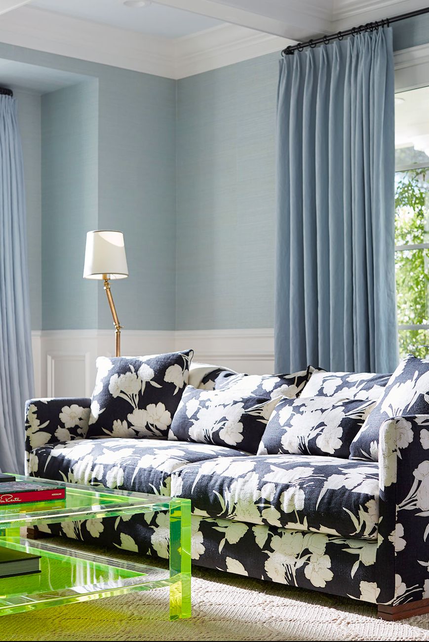 Light blue is a calming 2023 paint trend for spring.