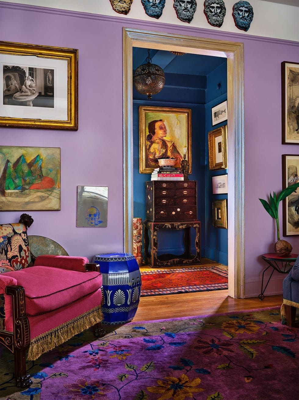 Lilac is a color that's blooming in 2023 paint trends
