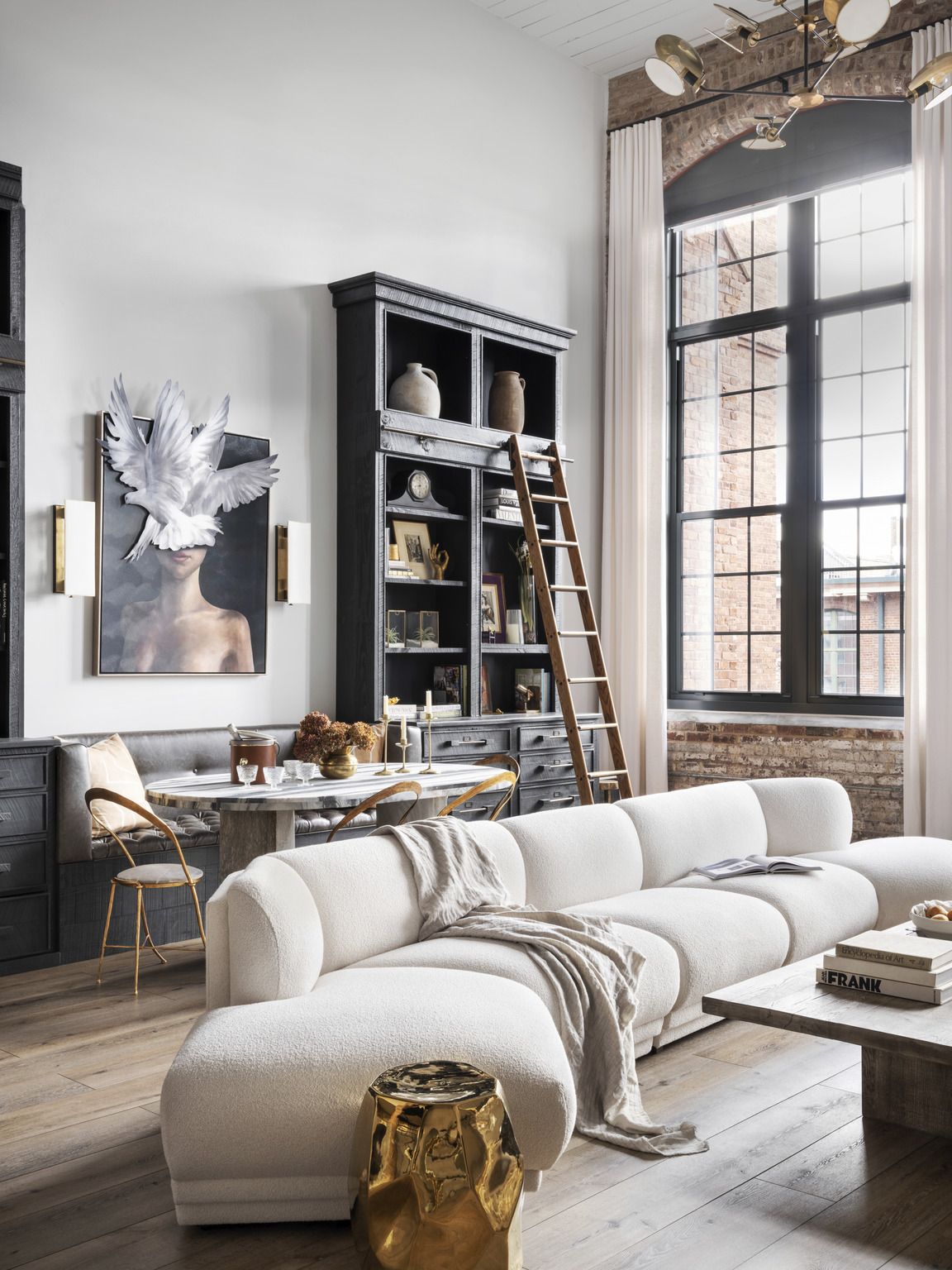 Loft-like remodel.