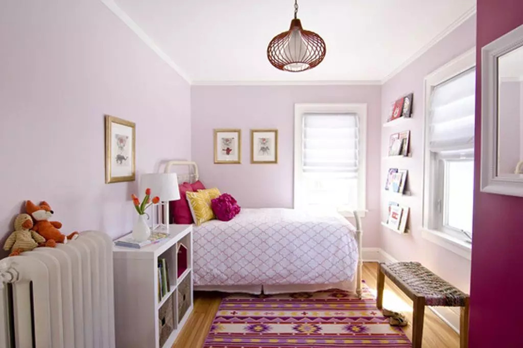 Wallflower color in a child's bedroom.