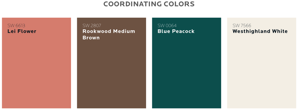 Colors that go nicely with Wallflower.