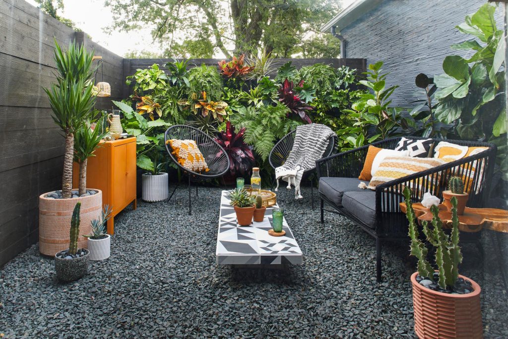 Define your vision for outdoor patio spaces.
