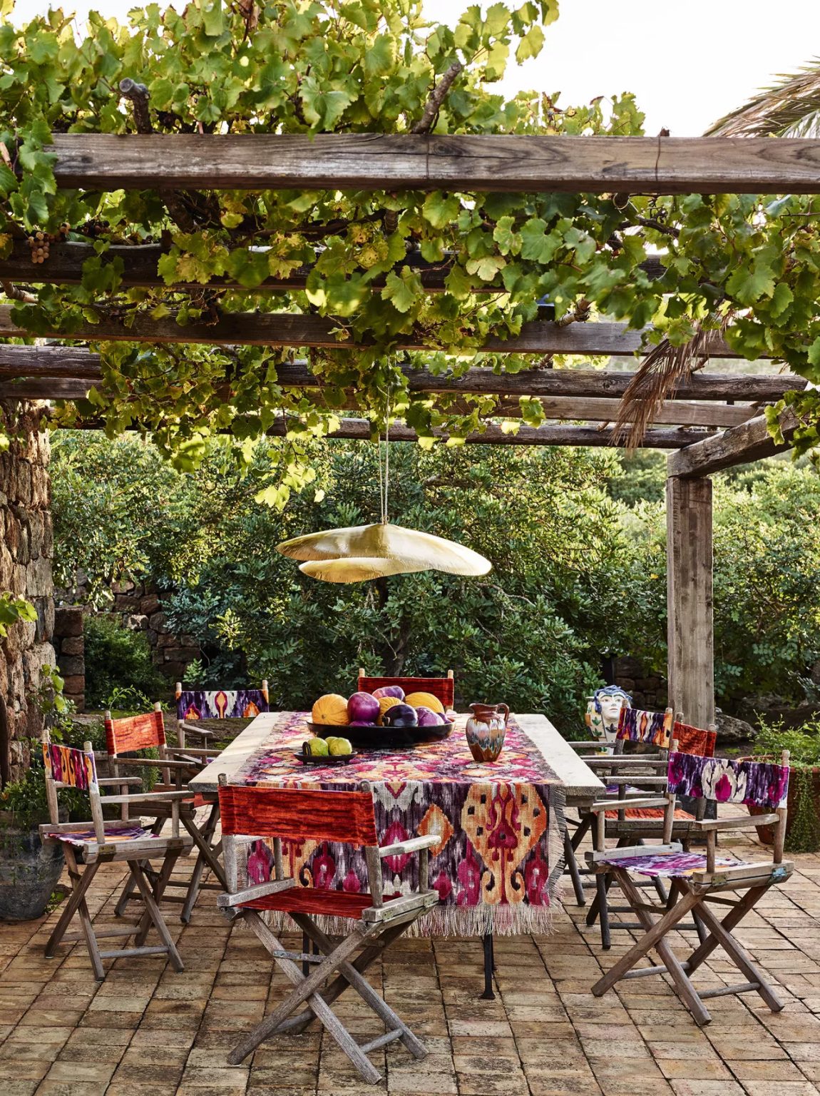 Incorporate natural elements for your outdoor patio spaces.