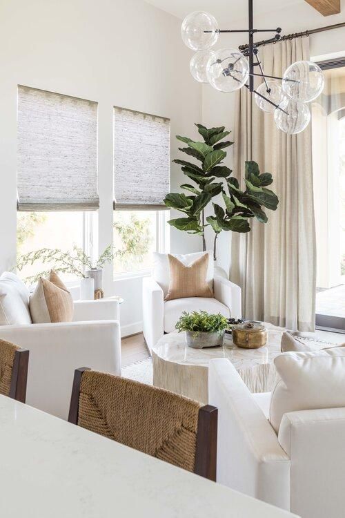 Simply layer in some warmer, richer colors and weave in a few fall accents in a variety of textures to quickly transition your home from summer to fall.