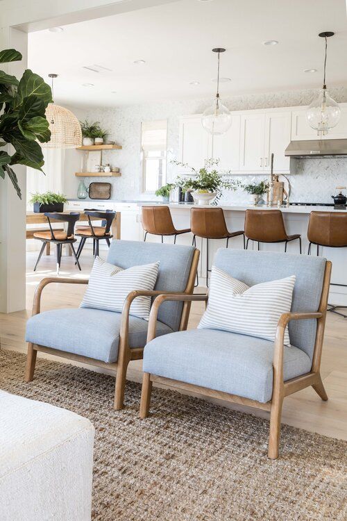 Something as simple as adding a chunky jute rug can bring a touch of warmth and visual interest to your space.
