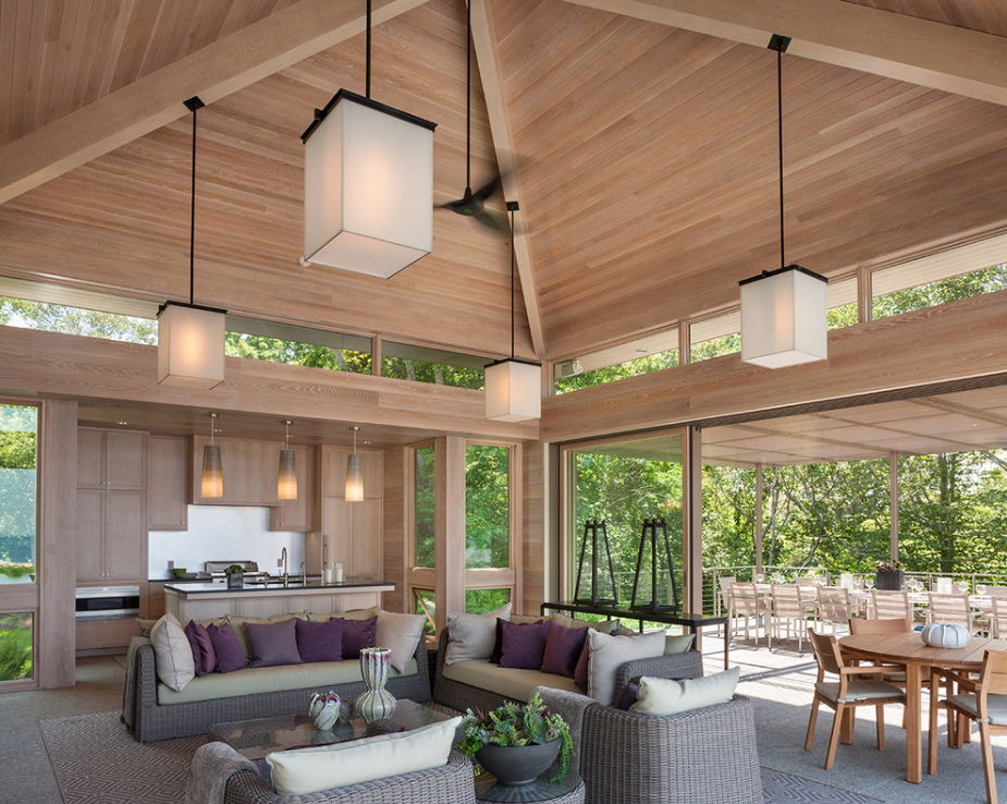 Good exterior lighting is crucial for outdoor living enjoyment.