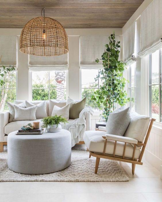 Coastal grandmother fall decor style is a quiet, accessible luxury.
