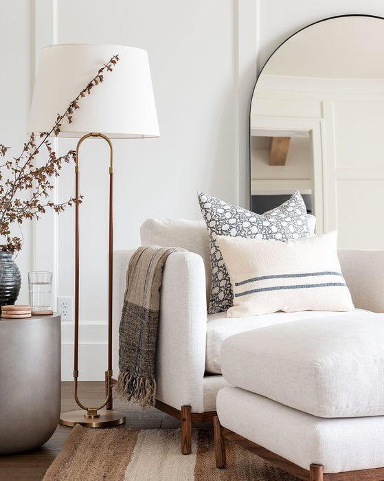 There are simple ways to introduce curves into your decor.