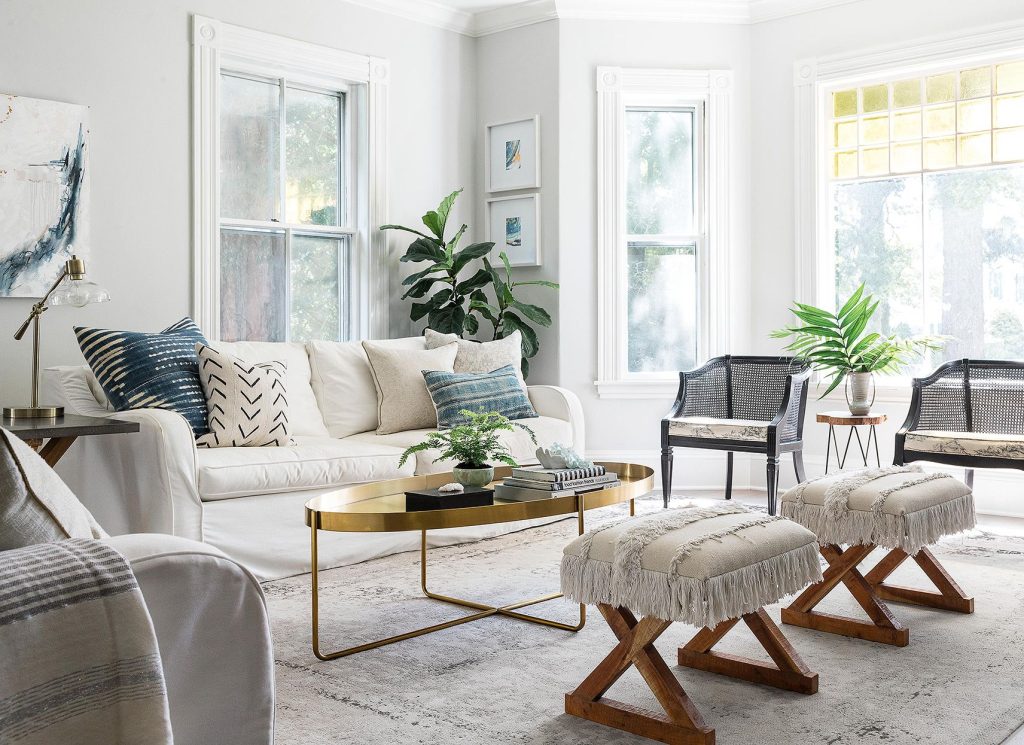 Coastal grandmother decor style is a good fit for everyone.