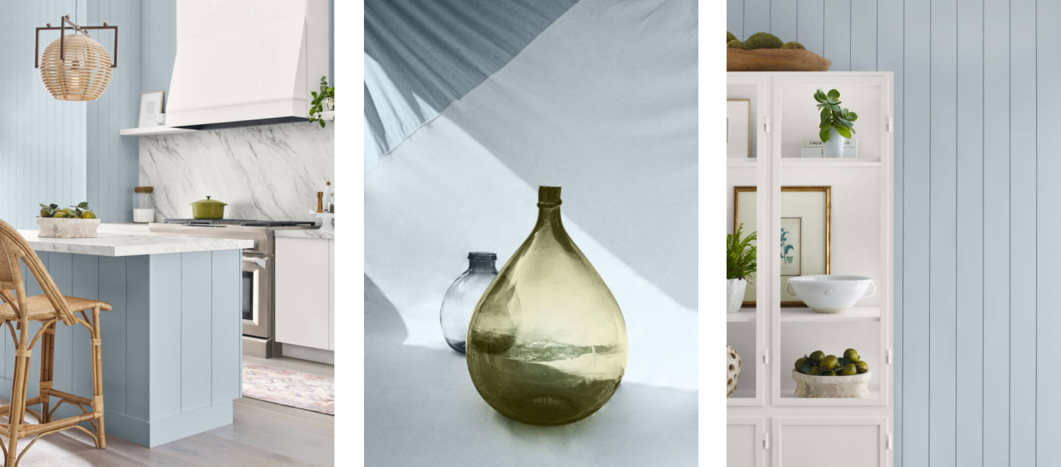 Upward is a calm, tranquil color of paint.