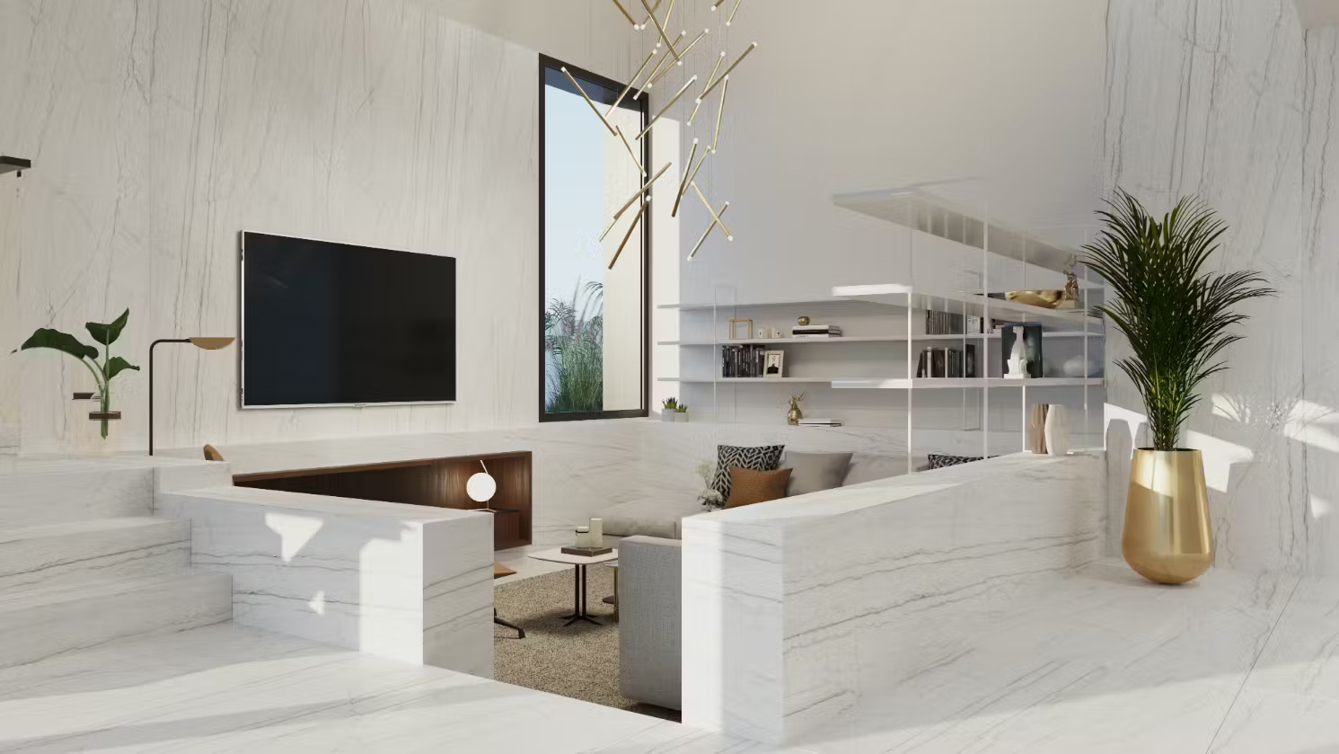 In 2024 home design trends, earth tones and neutral palettes are the in-style trend for both homeowners and designers.