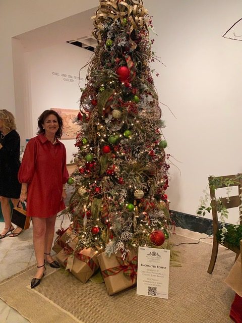 Christmas tree decorating for Corcoran Premier Realty at the Festival of Trees.