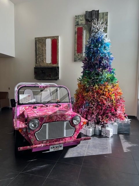 2023 Christmas tree decorating for Orlando Infiniti.