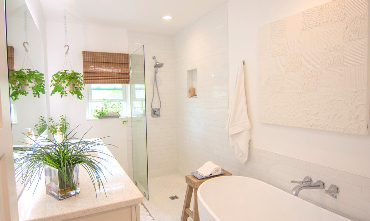 Join me as I share how a small bathroom makeover brought storage and serenity to a cramped space, turning a dream into reality.
