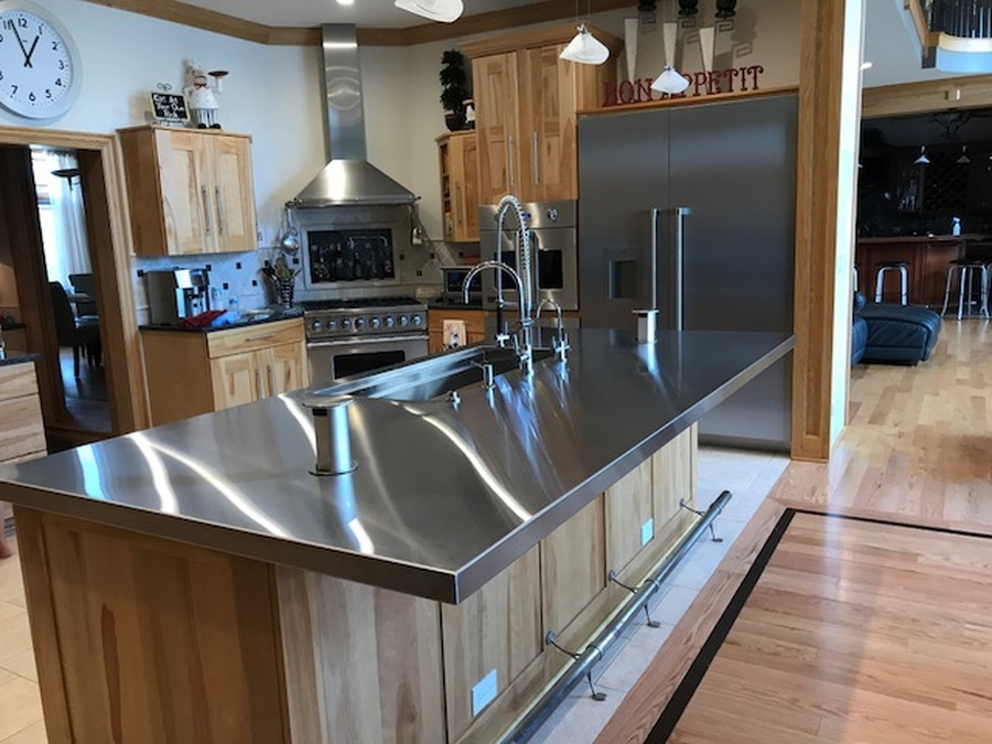 Stainless-Steel-Countertops-Chicago-IL Stainless steel countertops 4