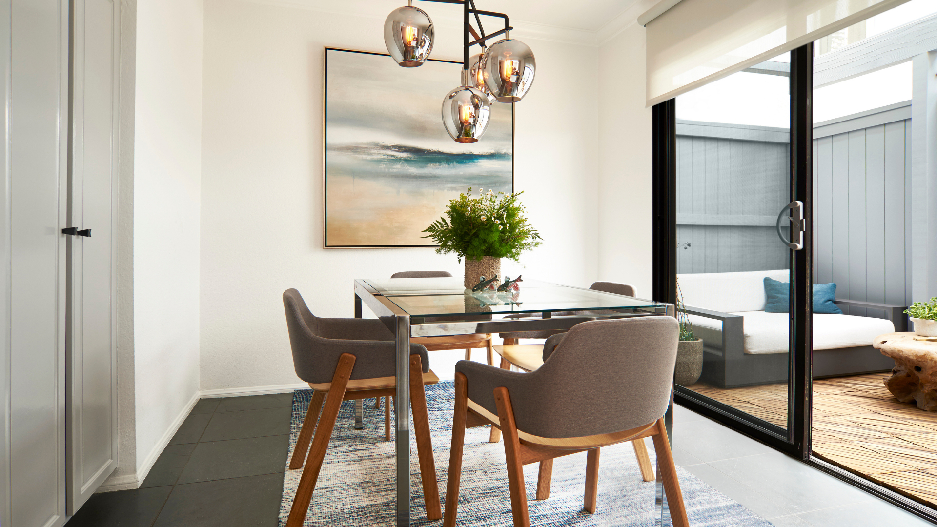 While outdoor spaces should be designed to best support the use of that space, considering the effect on your interior design will extend the benefits of a beautiful outdoor space.