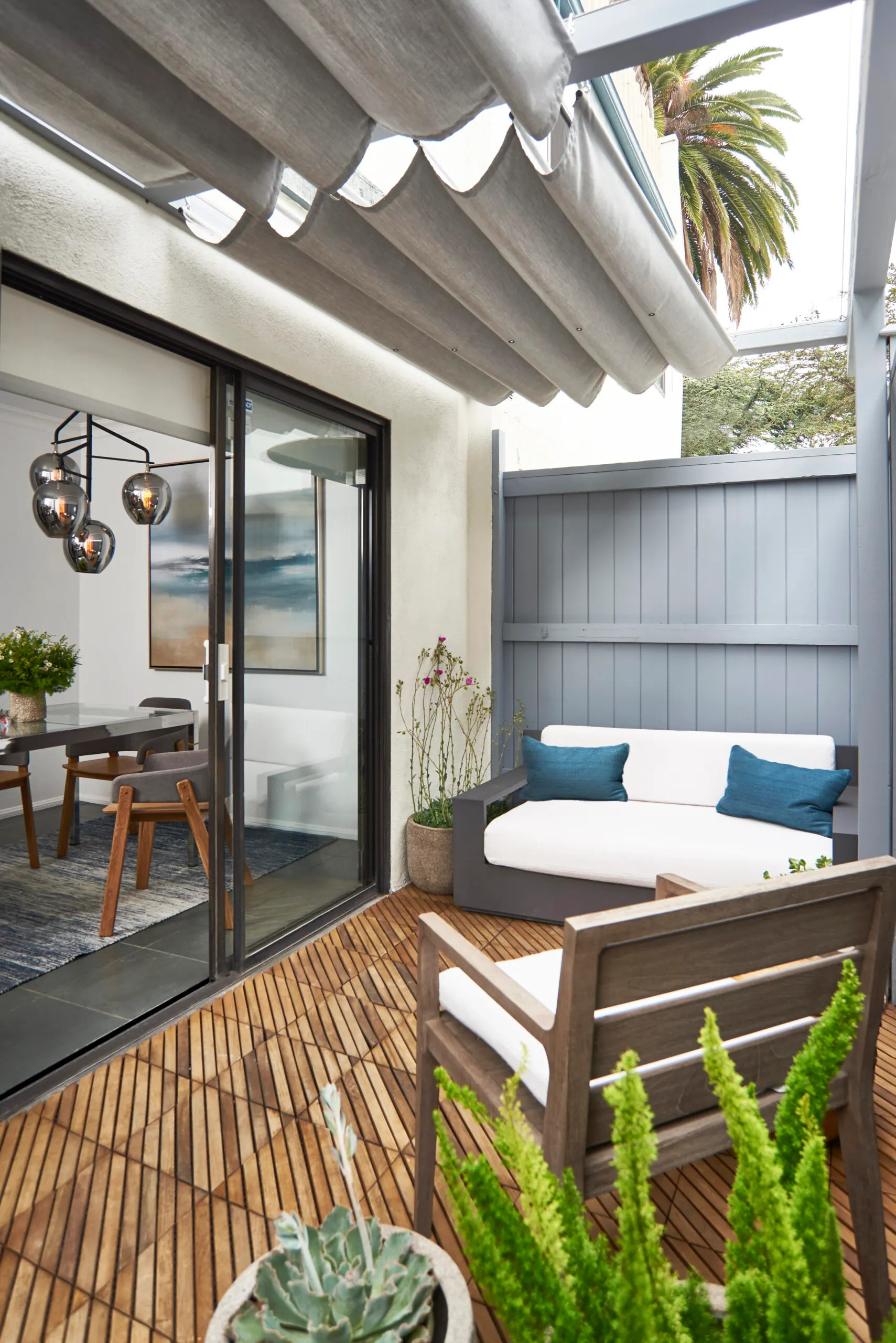 Connect your outdoor spaces with your indoor spaces.