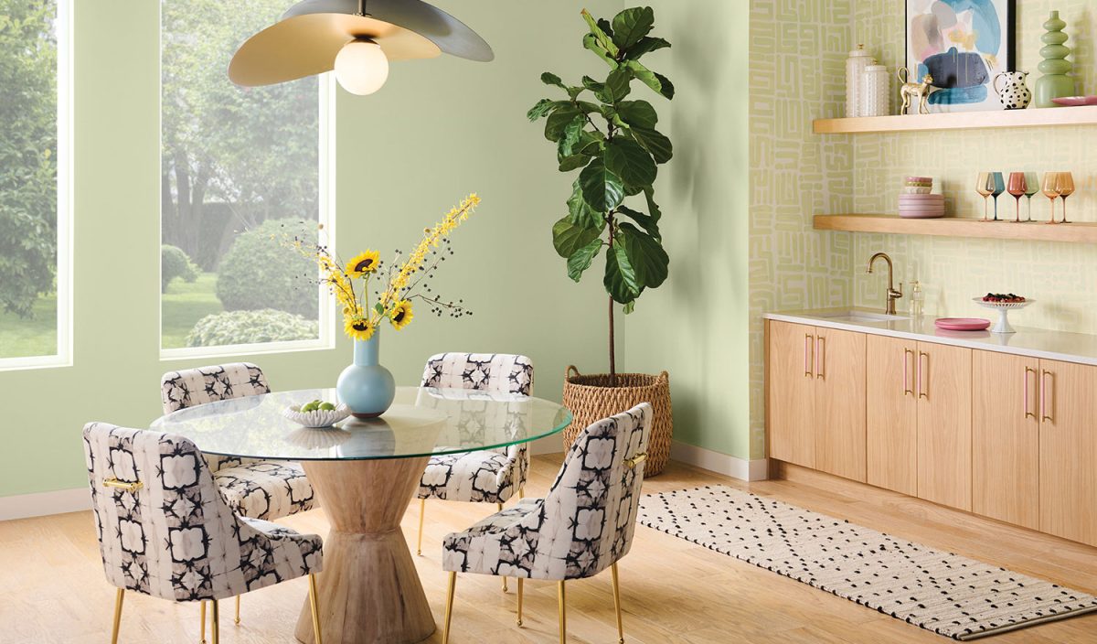 Sherwin-Williams’ June Color of the Month: Honeydew (SW 6428)