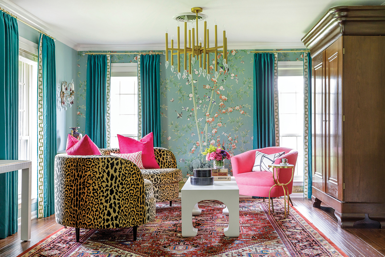 Dopamine decor starts with a joyful color scheme.