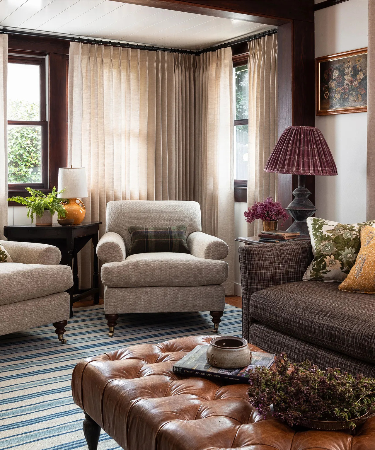 Browns and honey-hued colors are re-taking their rightful place in our interiors.